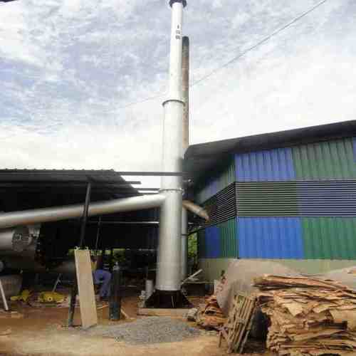 Guy Rope Supported Chimney