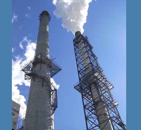 Structure Support Chimney